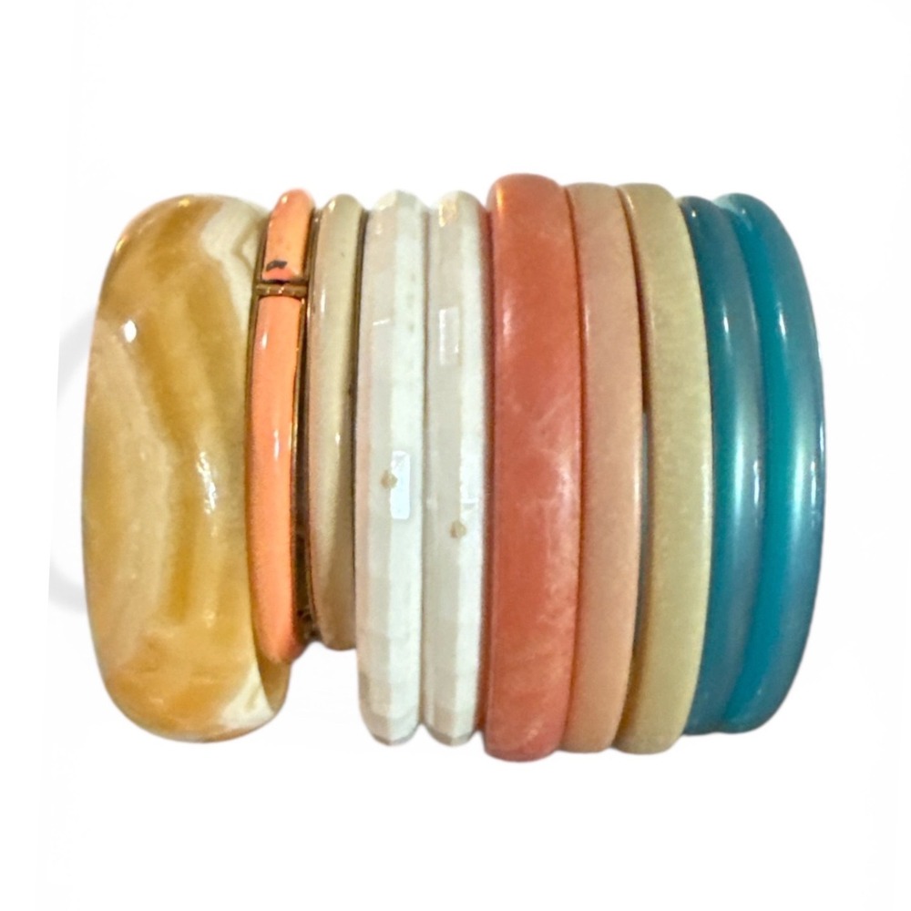 Vintage Bangle Bracelet Set 10pc‎